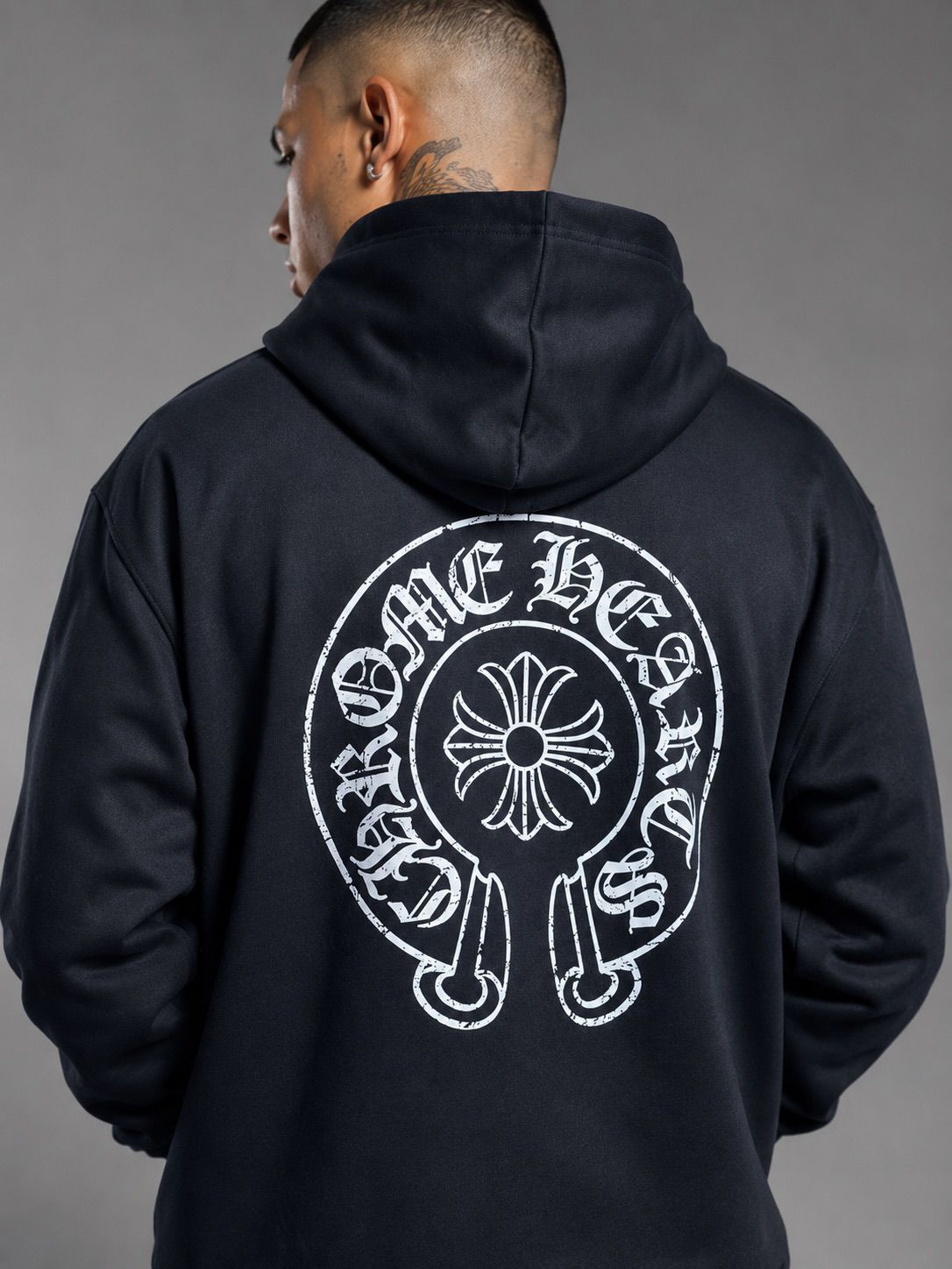 "POLERON ESTILO CHROME HEARTS"