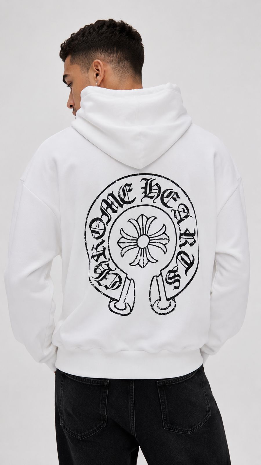 "POLERON ESTILO CHROME HEARTS"