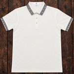 CUELLO PIQUÉ CREMA